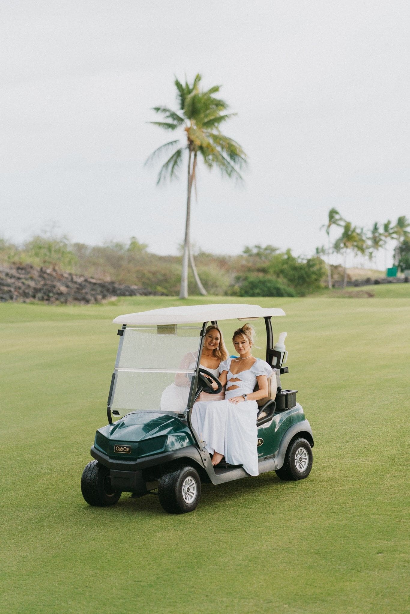 Couple at their engagement shoot in Hawaii.